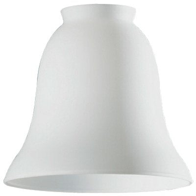 Westinghouse 8122700 2-1/4 White Opal Bell Lamp Shade - Like New