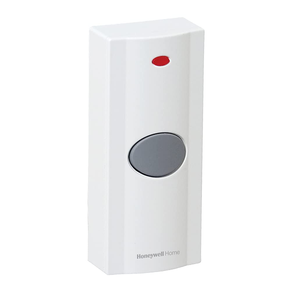 Honeywell Home RPWL200A1008 Portable Door Chime Surface Mount Push Button - Like New