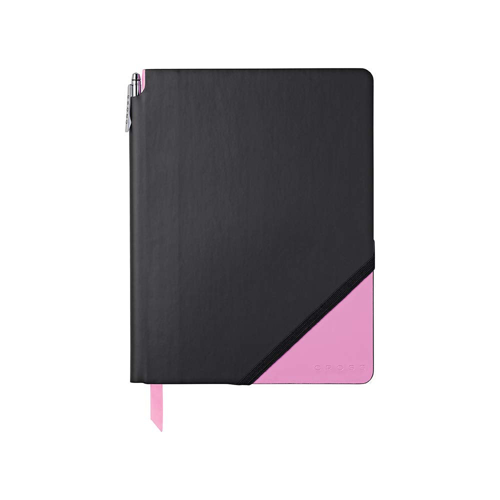 Cross Jot Zone Journal, Black & Pink, Medium -Blank (AC273-4MB)