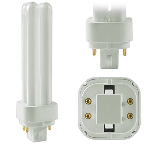 (8 Pack) PLC-13W 835, 4 Pin G24q-1, 13 Watt Double Tube, Compact Fluorescent Light Bulb, Replaces Philips 38327-3, GE 97596 and Sylvania 20671 - Acceptable
