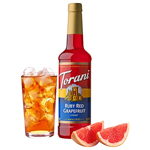 Torani Syrup, Ruby Red Grapefruit, 25.4 Ounces (Pack of 1)