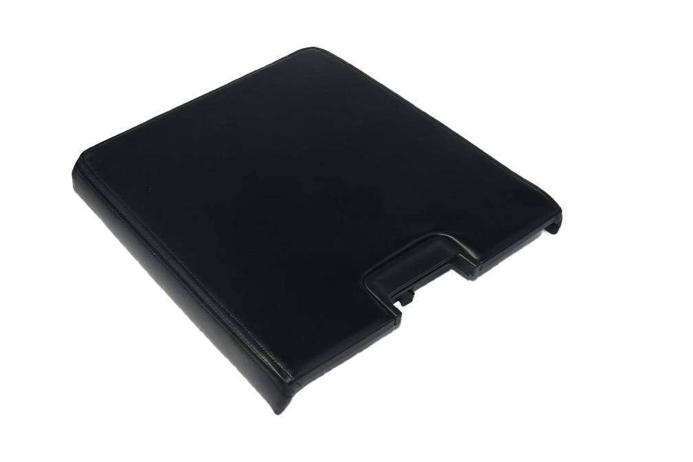 Center Console Lid Replacement Kit with Latch - Compatible with Chevy, GMC, Cadillac - 2007-2013 - Silverado 1500, Avalanche, Tahoe, Suburban, Sierra 2500HD, 3500HD, Yukon XL - 20864151, 20864153  - Very Good