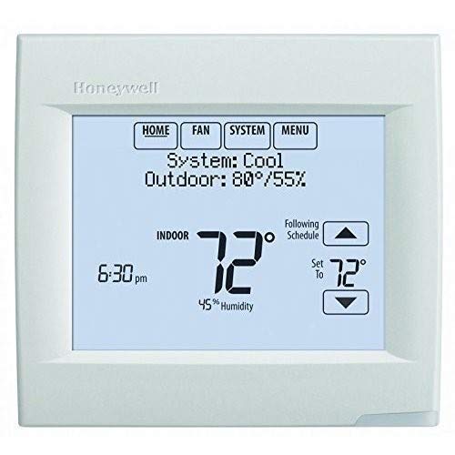 Honeywell TH8321WF1001/U Wi-Fi 8000 for Residential or Commercial Use, Stages Up to Up to 3 Heat/2 Cool - Very Good