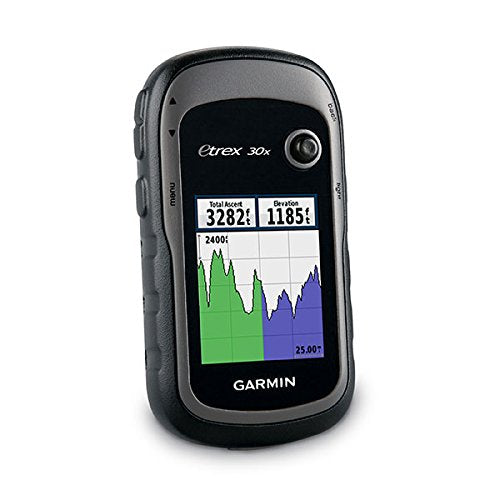 Garmin eTrex 30x, Handheld GPS Navigator with 3-axis Compass, Enhanced Memory and Resolution, 2.2-inch Color Display, Water Resistant - Like New