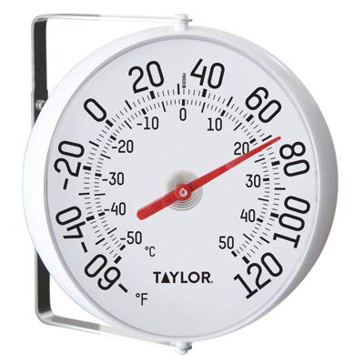 Springfield Taylor Precision Products 5159 5-1/4-Inch Diameter Outdoor Thermometer - Quantity 6