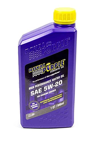 Royal Purple API-Licensed SAE 5W-20 High Performance Synthetic Motor Oil- 1 Gallon Jug - Like New