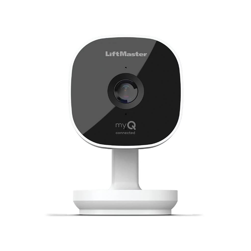 LiftMaster myQ Smart Garage HD Camera - WiFi Enabled - myQ Smartphone Controlled - Two Way Audio - Works with Key by Amazon in-Garage Delivery - Model MYQ-SGC1WLM, White - Very Good