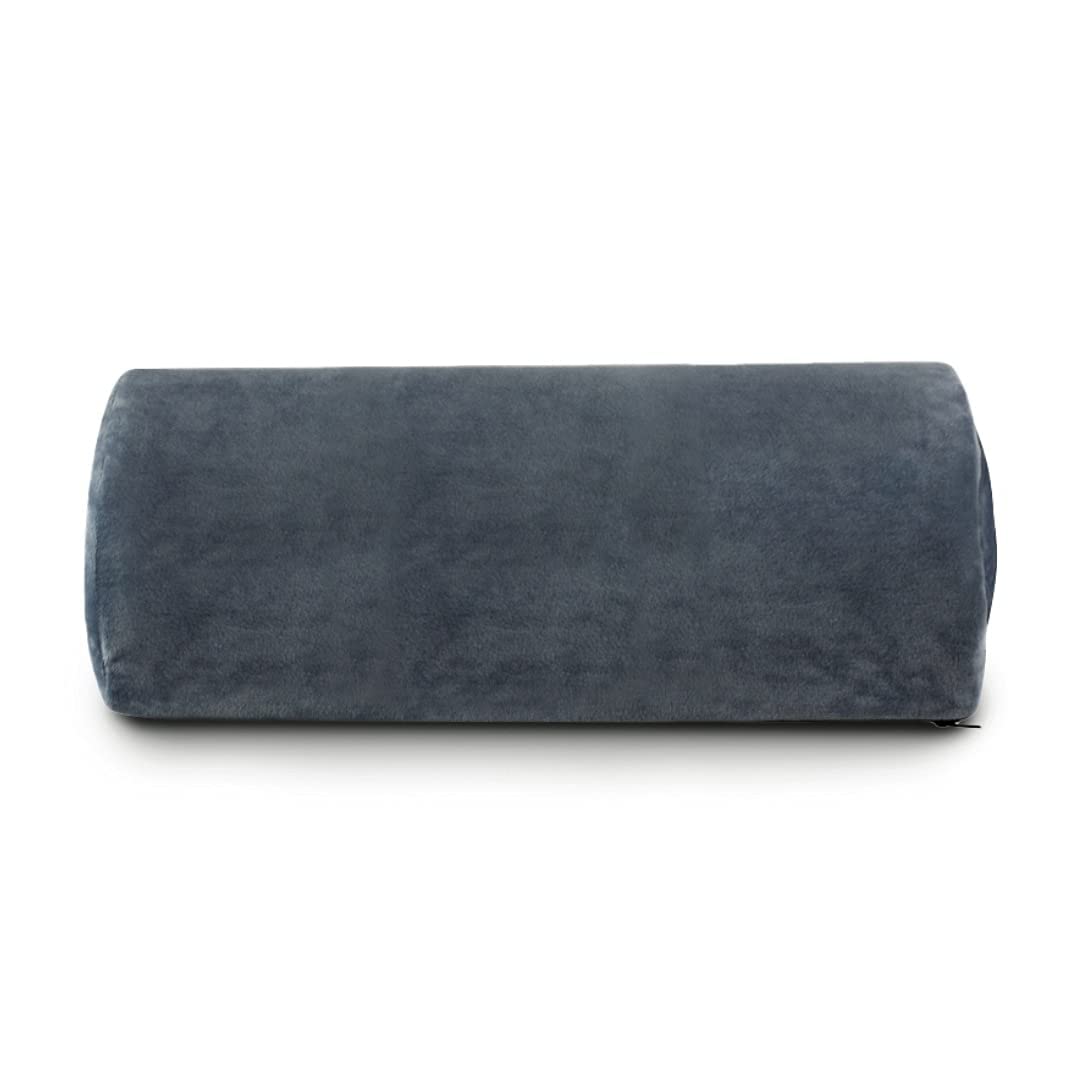 Trickonometry Half Moon Extra Firm Pillows - Versatile D Shaped Half Roll Cushion Support and Bolster Pillow for Under Knee, Neck Pillow, Leg Rest, and Tension Relief (White) - Very Good