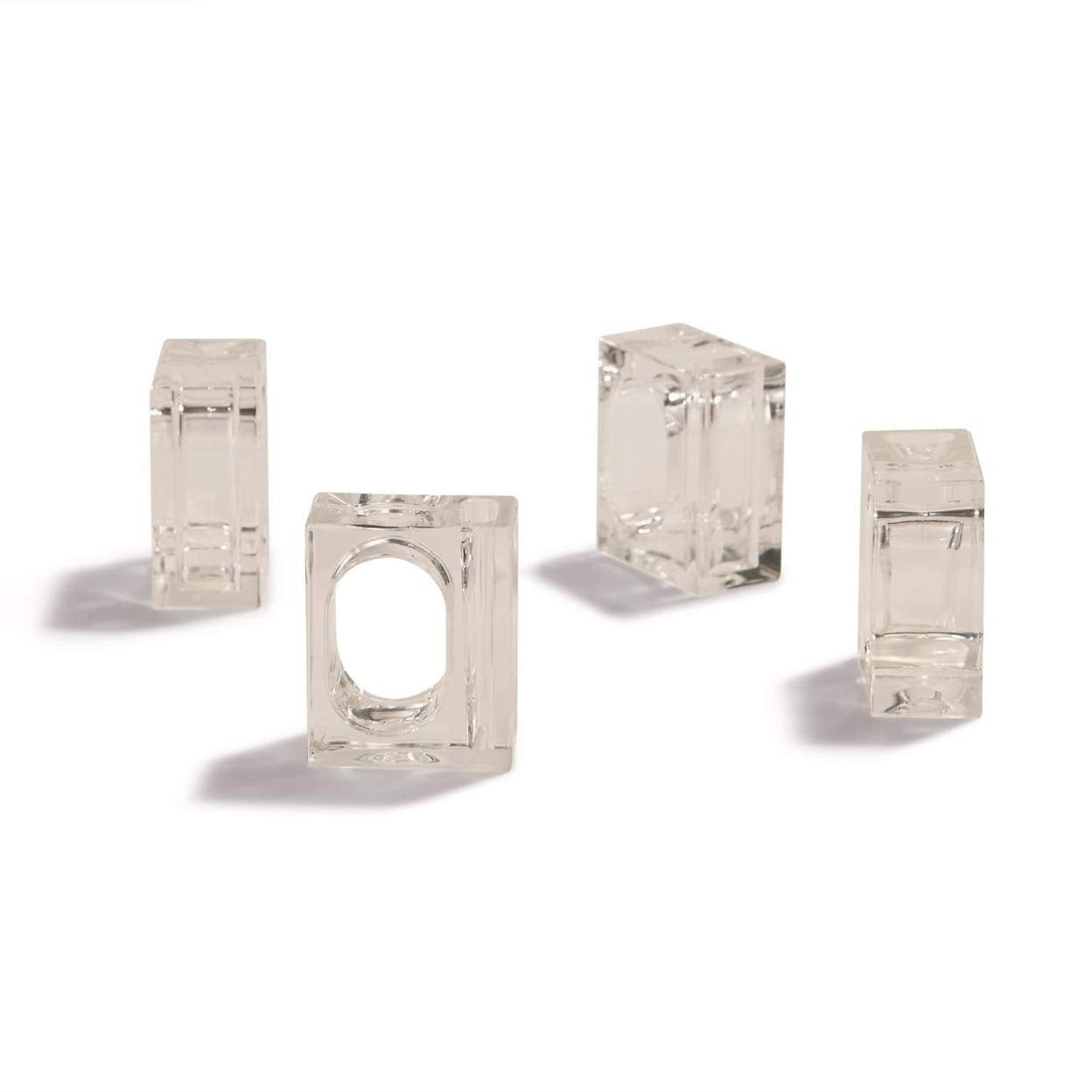 Two's Company Set of 4 Napkin Rings/bud Vase - Like New