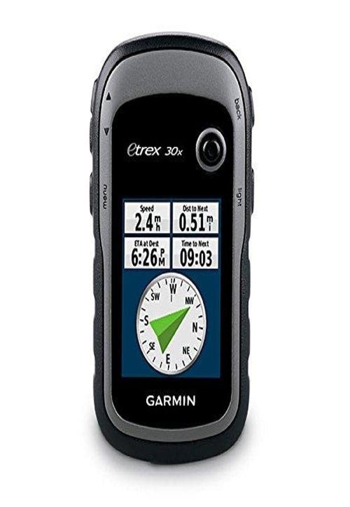 Garmin eTrex 30x, Handheld GPS Navigator with 3-axis Compass, Enhanced Memory and Resolution, 2.2-inch Color Display, Water Resistant - Like New