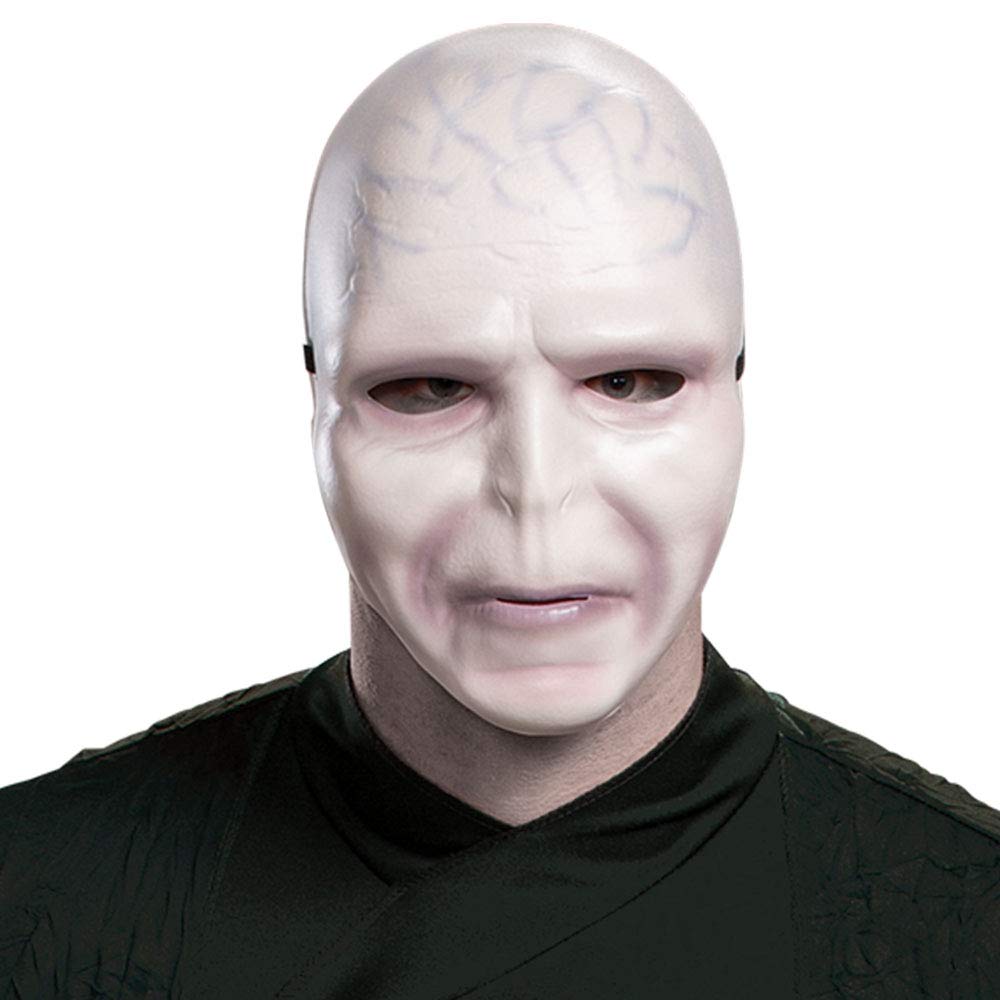 Disguise Men's Harry Potter Voldemort Deluxe Adult Costume, Black