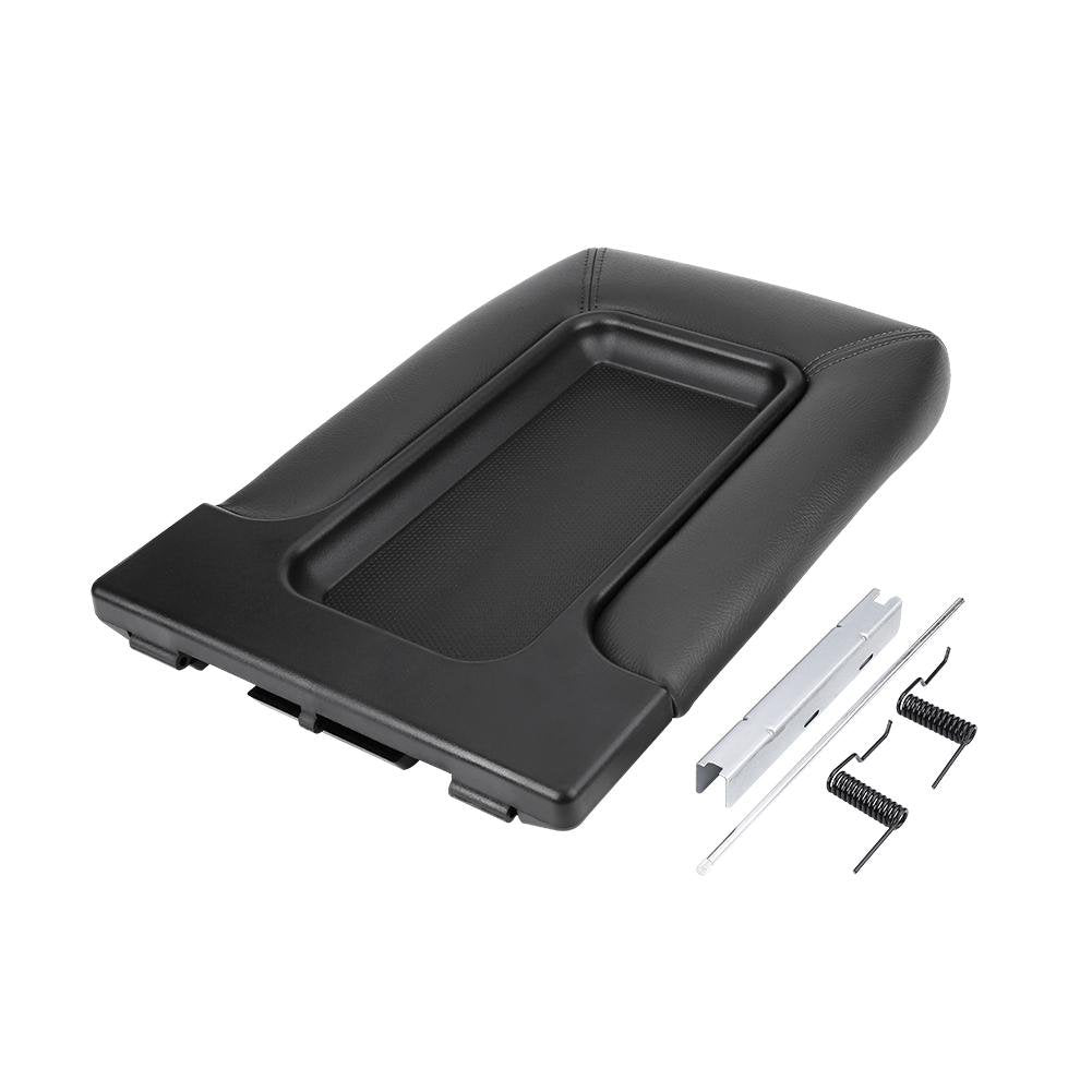 WZruibo Center Console Lid Replacement Kit Black 924-811, 19127364, 19127365, 19127366 for Chevy, GMC & Cadillac Vehicles - Silverado, Avalanche, Tahoe, Suburban, Sierra, Yukon (Black) - Very Good