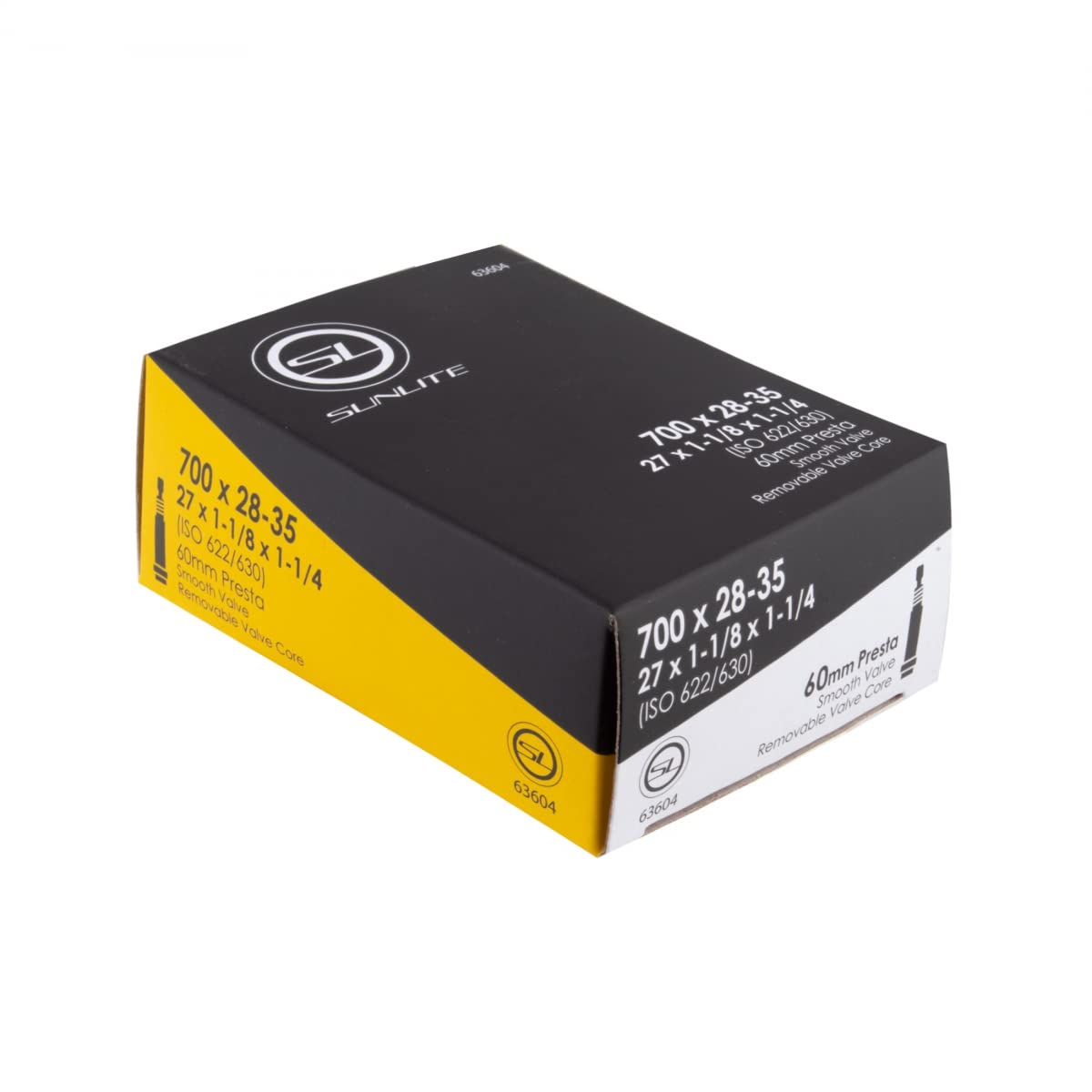 Sunlite Standad Schrader Valve Tubes, Multiple Sizes - Like New