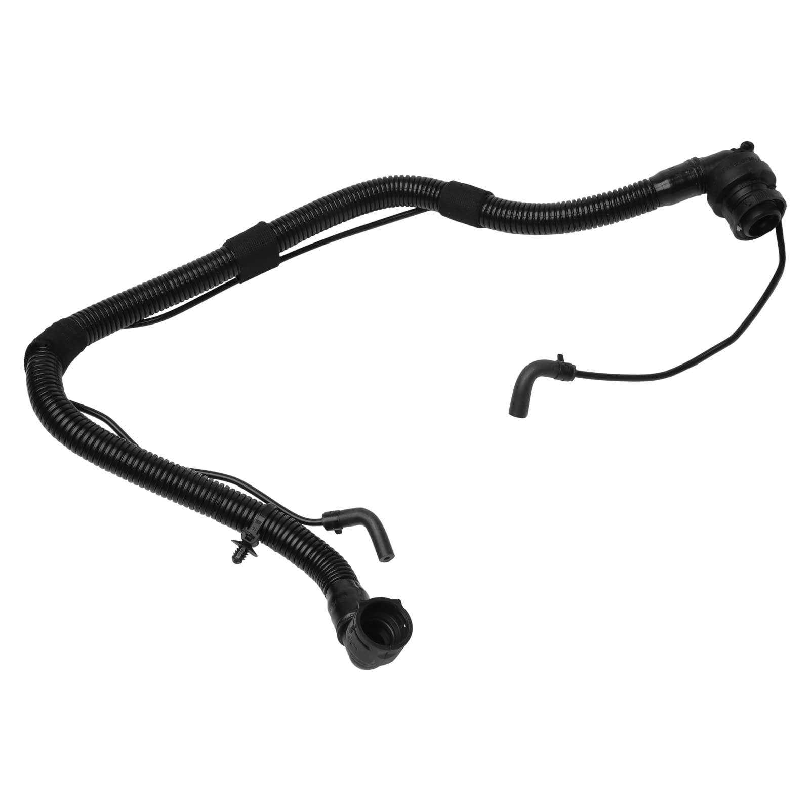 PCV Valve Tubing - Compatible with Buick and Chevy Vehicles 1.4L Engine - Encore, Cruze, Sonic, Trax - Replaces 25193343, 46829, 55568267 - Positive Crank Ventilation Valve Pipe with Bypass Valve Tube - Like New