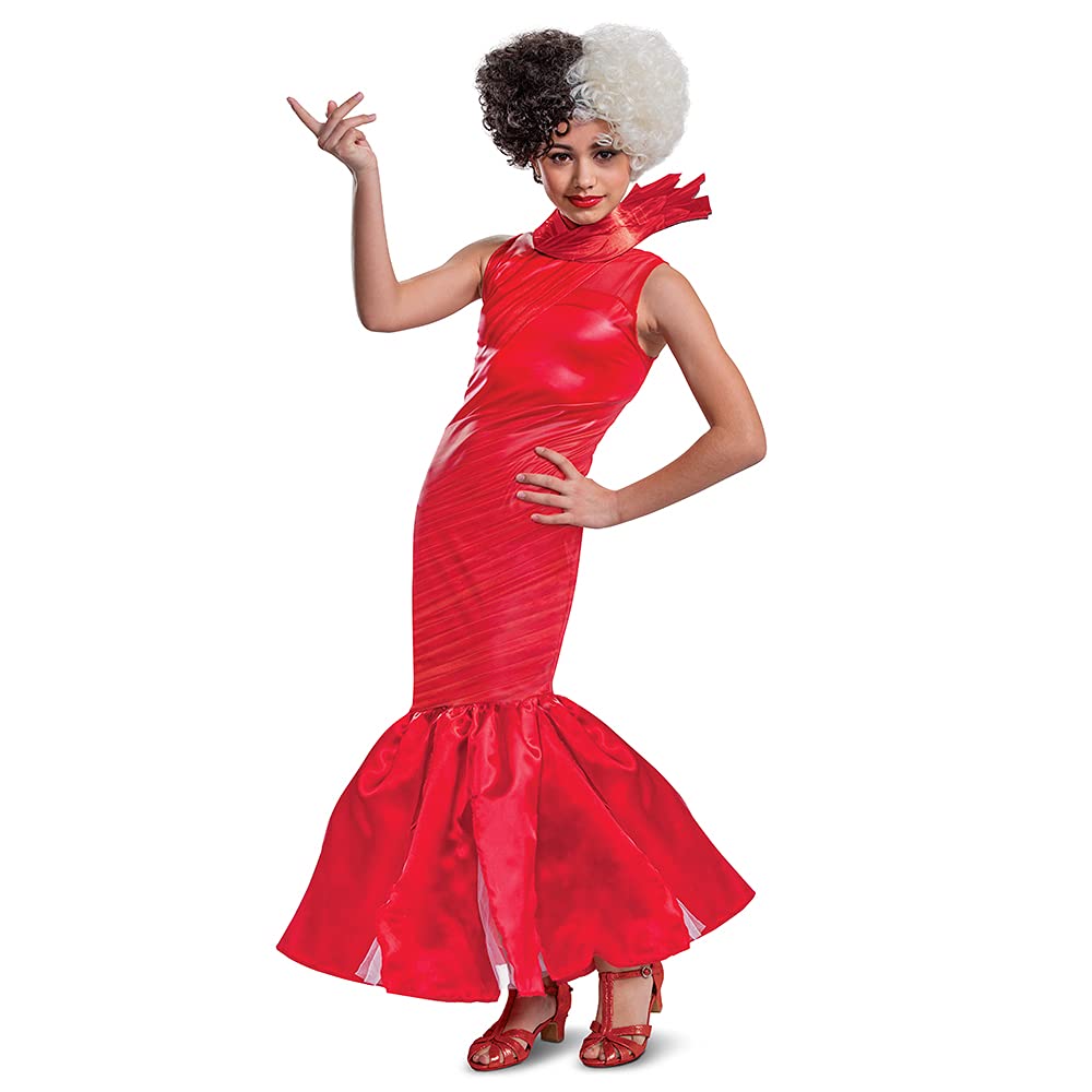Disguise Cruella Red Dress Tween Costume