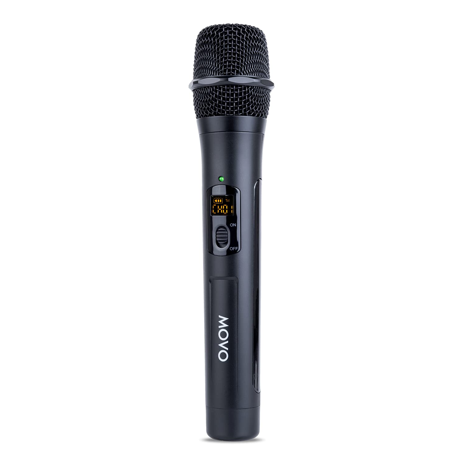 Movo WMX-7-TH VHF Portable Handheld Microphone Transmitter for The WMX-7 Wireless Microphone System - 12-Channel Wireless Mic Best Wireless Microphones for Weddings, Interviews, Presentations - Very Good