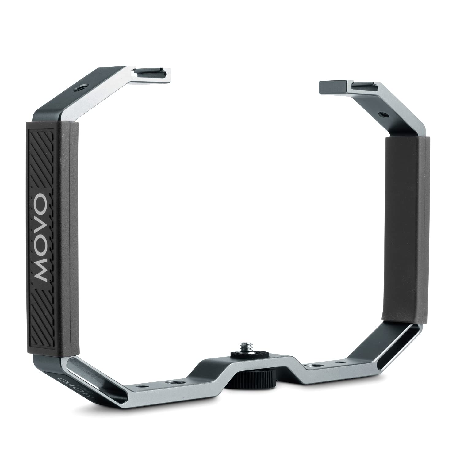 Movo SPR/CR-5 Metal Cage Rig Stabilizer for Mirrorless Camera, DSLR, Smartphone - Dual-Grip Handheld Camera Rig - Two Hand Stabilizer for Video and Film Shoots, Sports Videography, Vlogging, and More - Like New