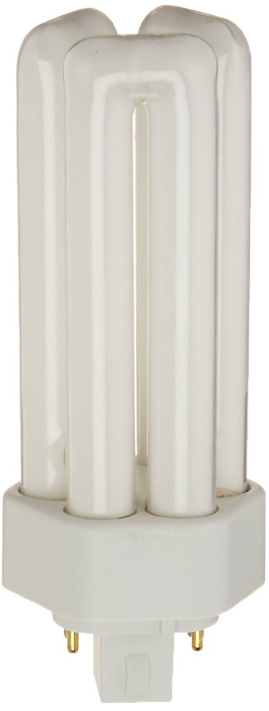 Sylvania H&PC-55753 20882 (6-Pack) CF26DT/E/IN/841/ECO 26-Watt Triple Tube Compact Fluorescent Light Bulb, 4100K, 1746 Lumens, 82 CRI, T4 Shape, 4-Pin GX24q-3 Base, 6 Count (Pack of 1)  - Acceptable