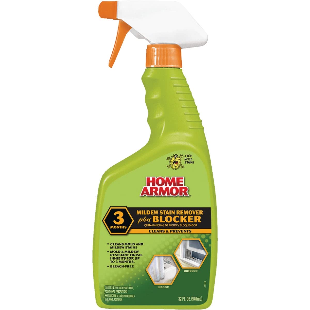 Mold Armor FG523 32 Oz Mildew Stain Remover Plus Blocker