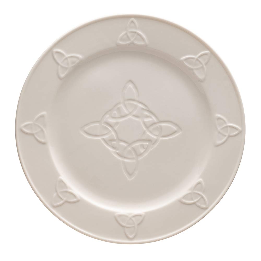 Belleek Trinity Knot Dinner Plate, Porcelain - Acceptable