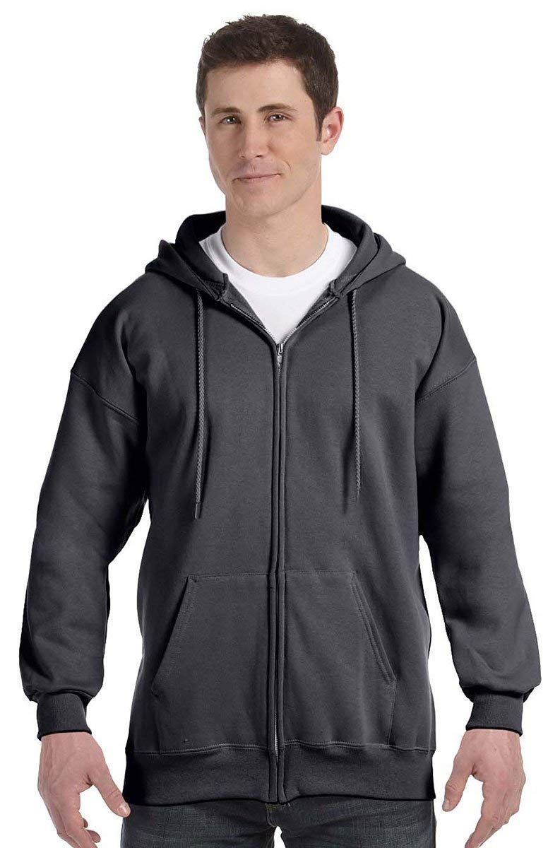 Hanes Men's Full Zip Ultimate Heavyweight Hoodie