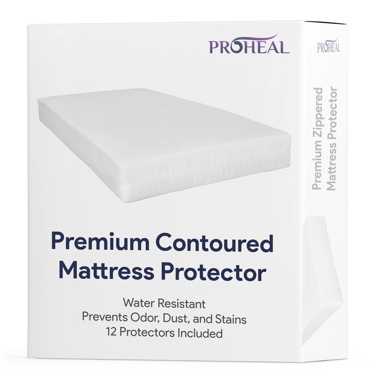 Hospital Bed Mattress Protector - 36" x 80" x 6" - Water Resistant Cover - Protect Bed from Odor, Dust, and Stains - Mattress Cover - 12 Pieces - Like New