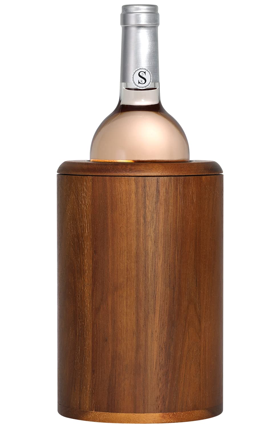 Homeries Marble Wine Chiller Bucket - Wine & Champagne Cooler for Parties, Dinner – Keep Wine & Beverages Cold – Holds Any 750ml Bottle - Ideal Gift for Wine Enthusiasts - Good