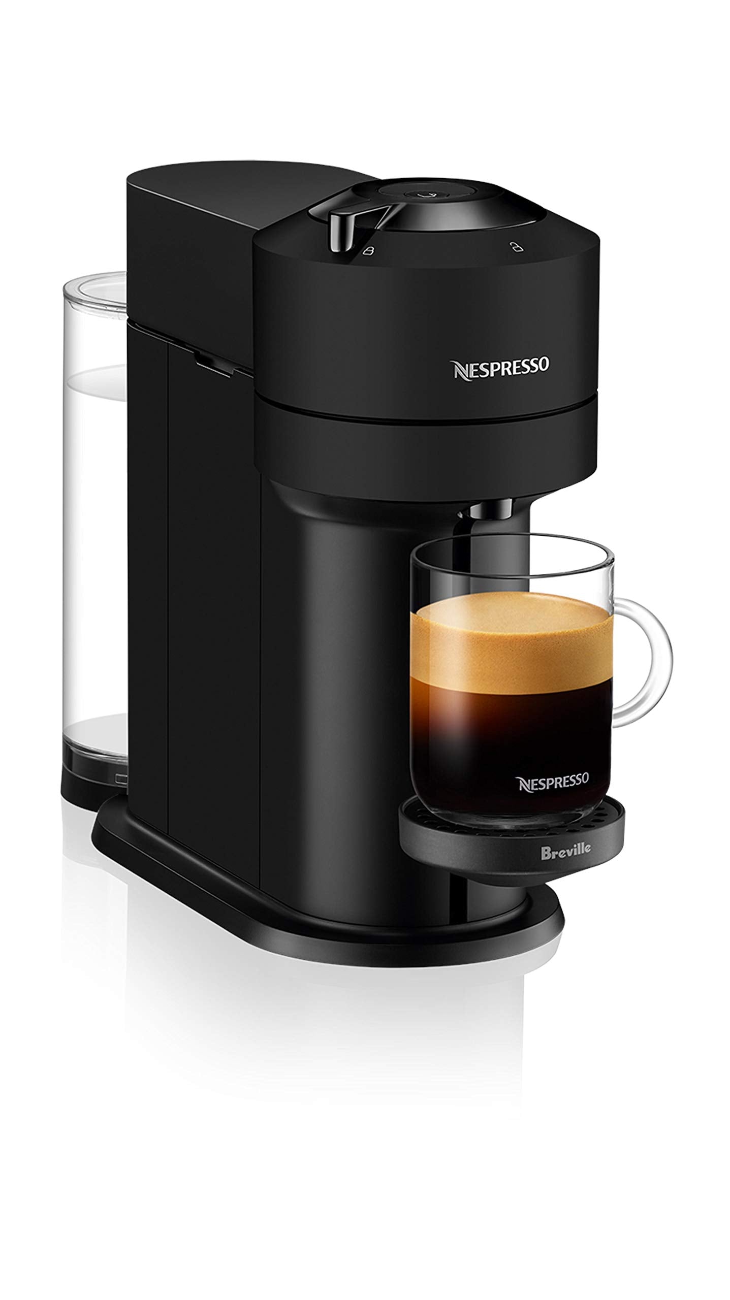 Nespresso VertuoPlus Coffee and Espresso Machine by Breville,1.1 liters, Ink Black - Very Good