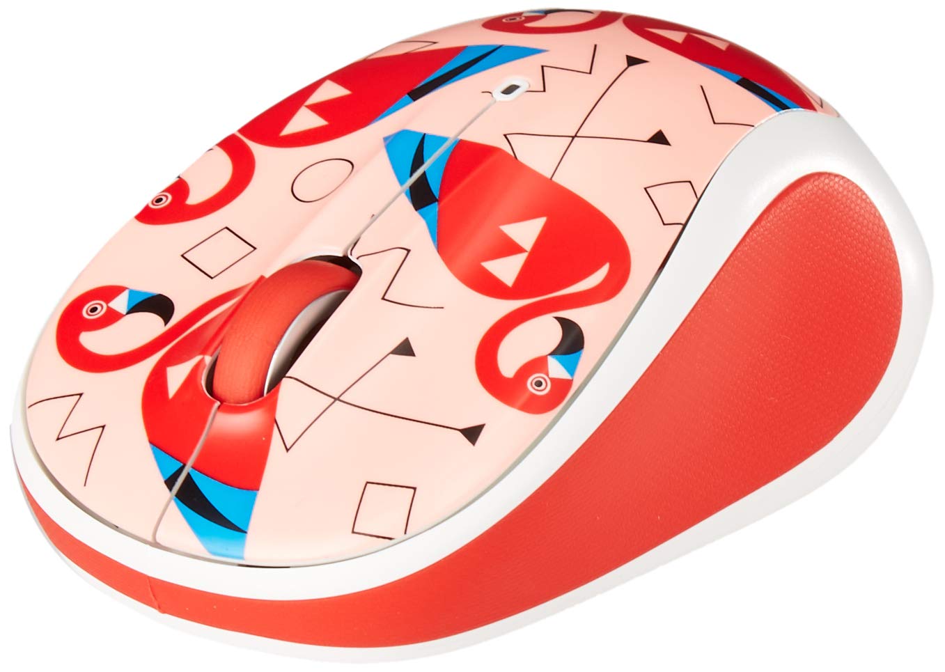 Logitech M325 Wireless Mouse (Flamingo) - Like New