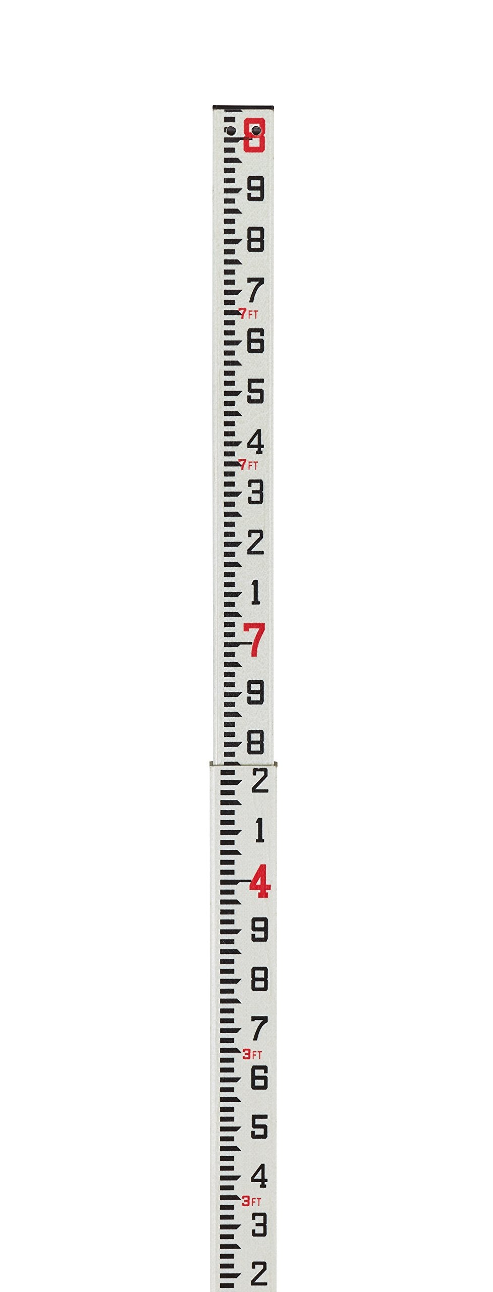 AdirPro Fiberglass Rectangular Leveling Rods ft/in Variation - Like New