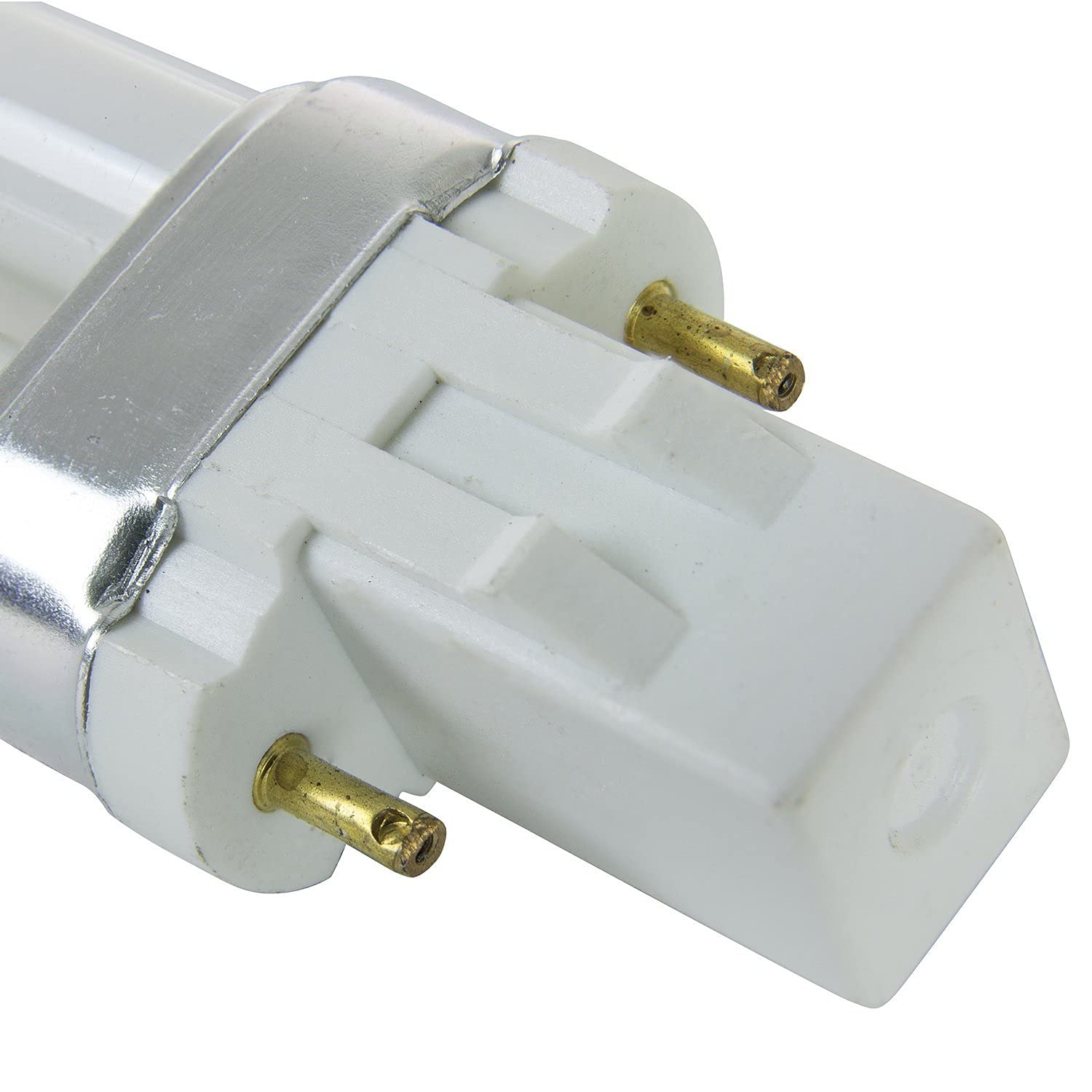 (2 Pack) PL-13W 841, 2 Pin GX23, 13 Watt Single U-Shaped Twin Tube, Compact Fluorescent Light Bulb, Replaces Philips PLS13W41 GX23, Sylvania CF13DS841 GX23 - Acceptable