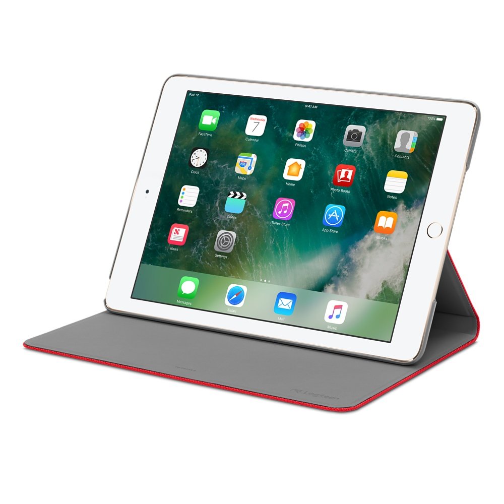 Logitech Hinge Case for iPad Air Mars Red Orange - Like New