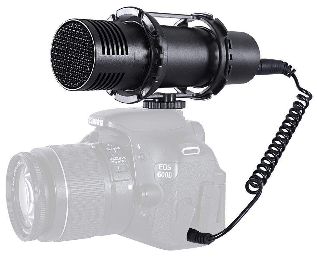 Movo VXR400 Stereo XY Condenser Microphone for DSLR Cameras and Camcorders - Like New