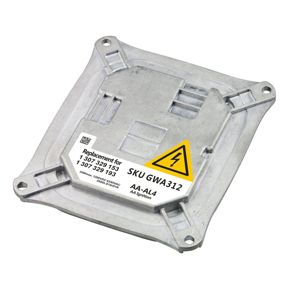 HID Xenon Headlight Ballast - Control Unit Module - Replaces 307 329 153, 307 329 193, 63 117 182 520, 8J0907391 - Compatible with Cadillac DTS, BMW Vehicles - 328i, 335i Coupe, M3, 645i, 650i, X5, X3 - Very Good