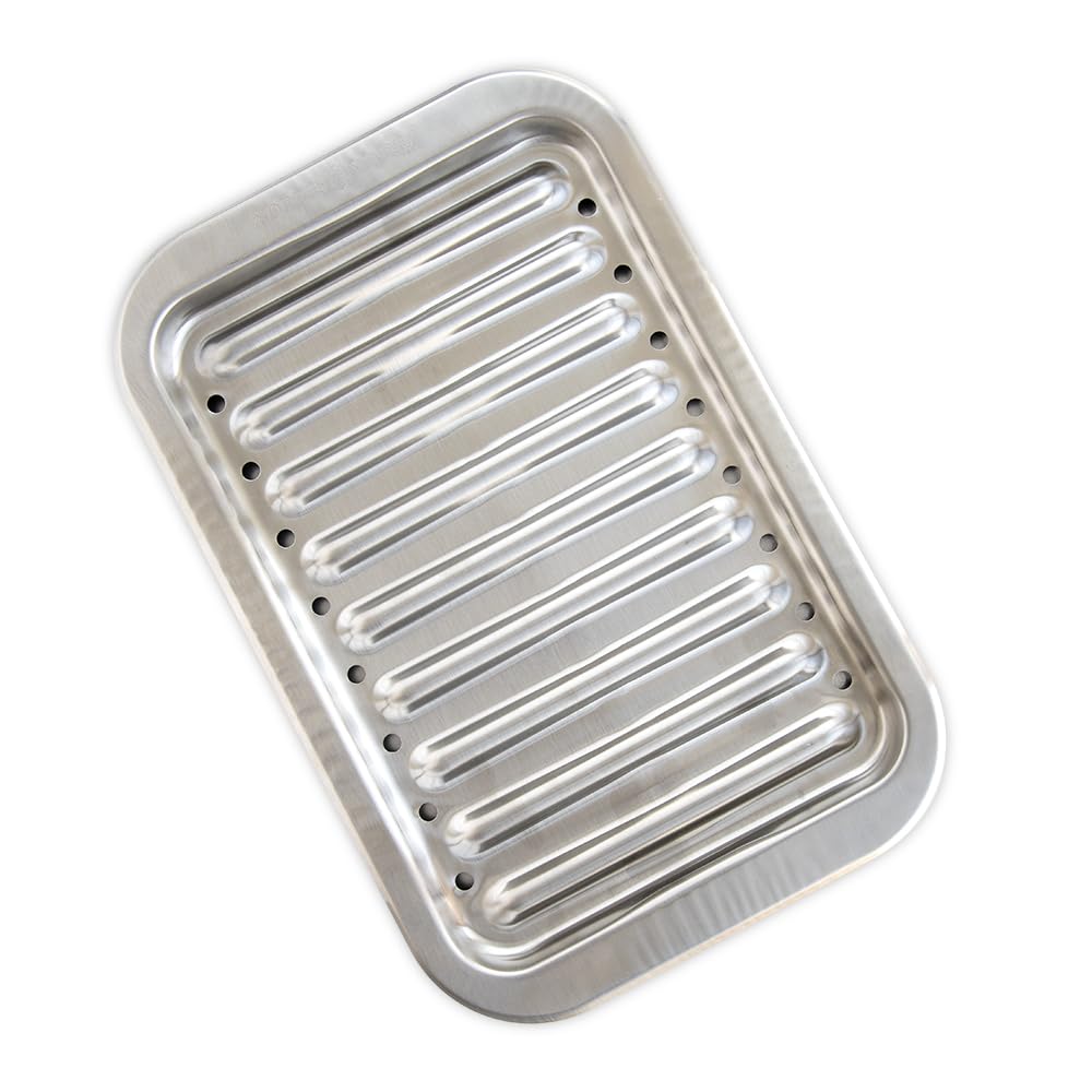 Nordic Ware Naturals Classic Broiler Pan, 2-Piece