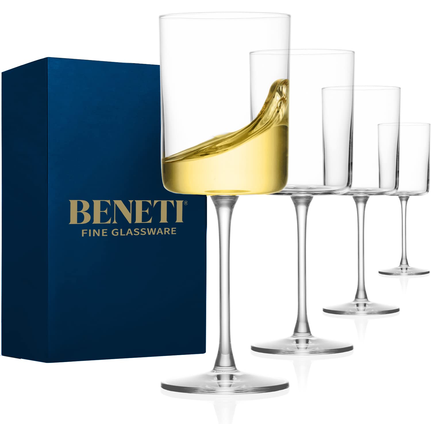BENETI Square Wine Glasses - Good