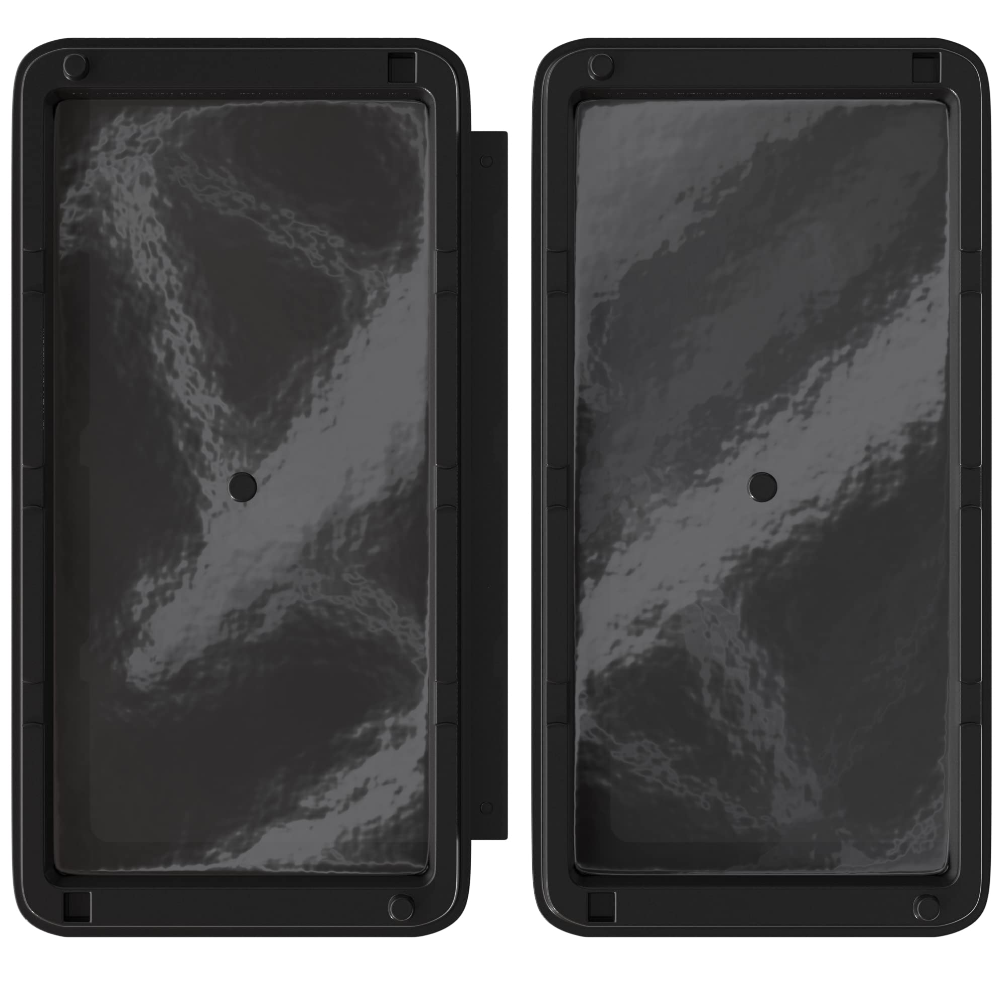 BLACK + DECKER Glue Traps for Mice and Rats- Heavy- Duty Sticky Mouse & Snake Trap- 2 Pre-Baited Trays for Rodents, Insects, Spiders & Other Vermins