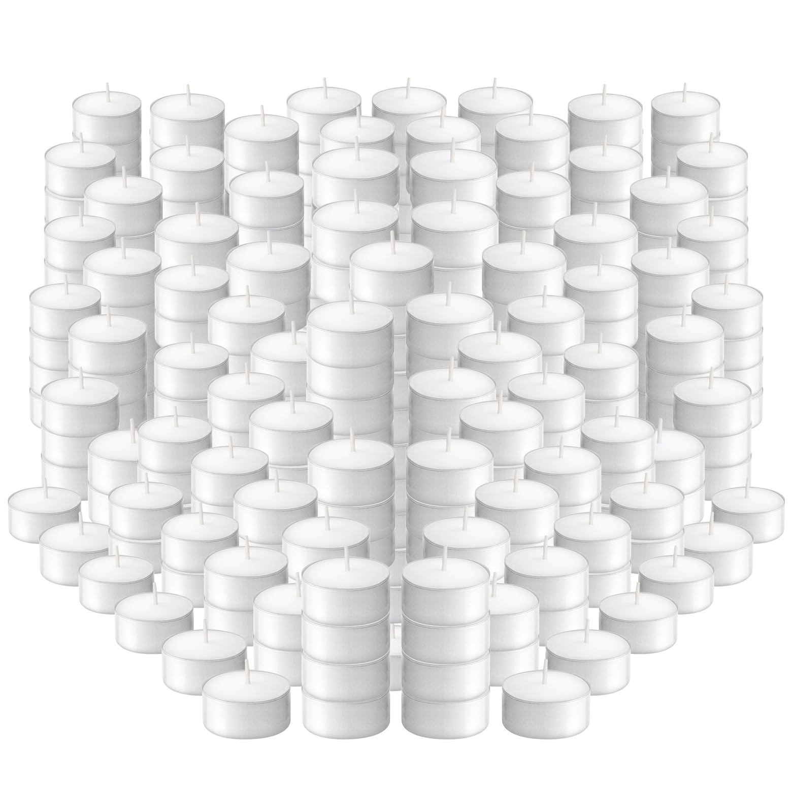 BOLSIUS Tea Lights Candles - Tea Candles for Wedding, Home, Parties, and Special Occasions (Pack of 100) - Like New