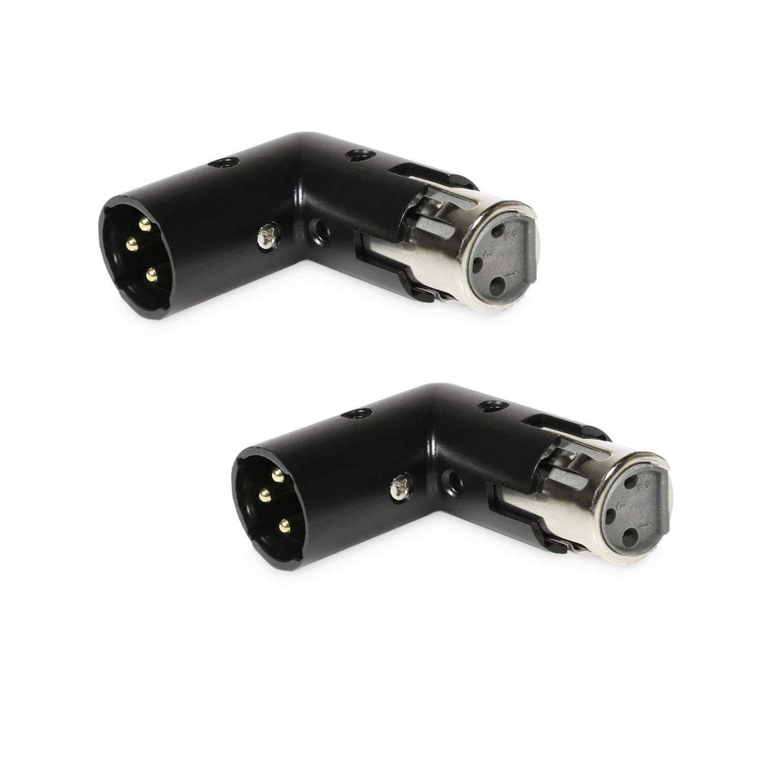 COLUBER CABLE Angle Adapter rotatable Camcorder XLR Adapter  - Like New