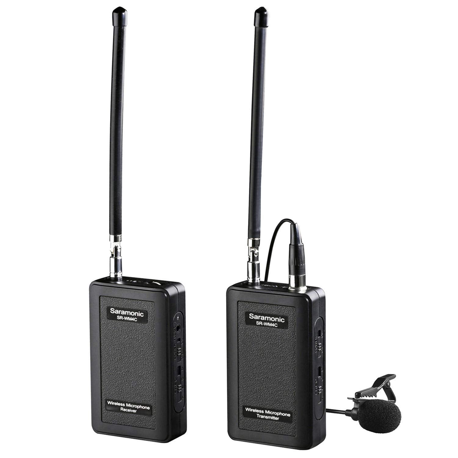 Saramonic SR-WM4C Wireless Lavalier Microphone System for Canon 6D 600D 5D2 5D3 Nikon D800 Sony DV DSLR Camcorders - Very Good
