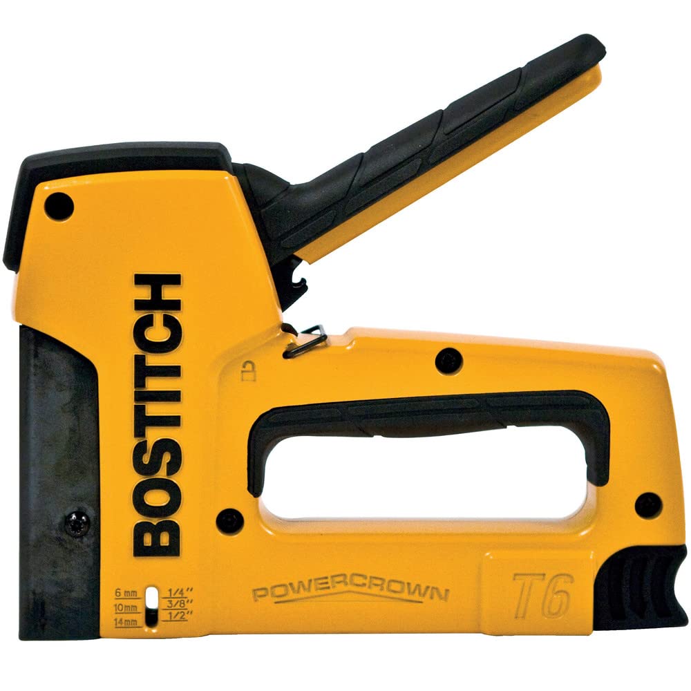 BOSTITCH T6-8 Heavy Duty Powercrown Tacker - Very Good