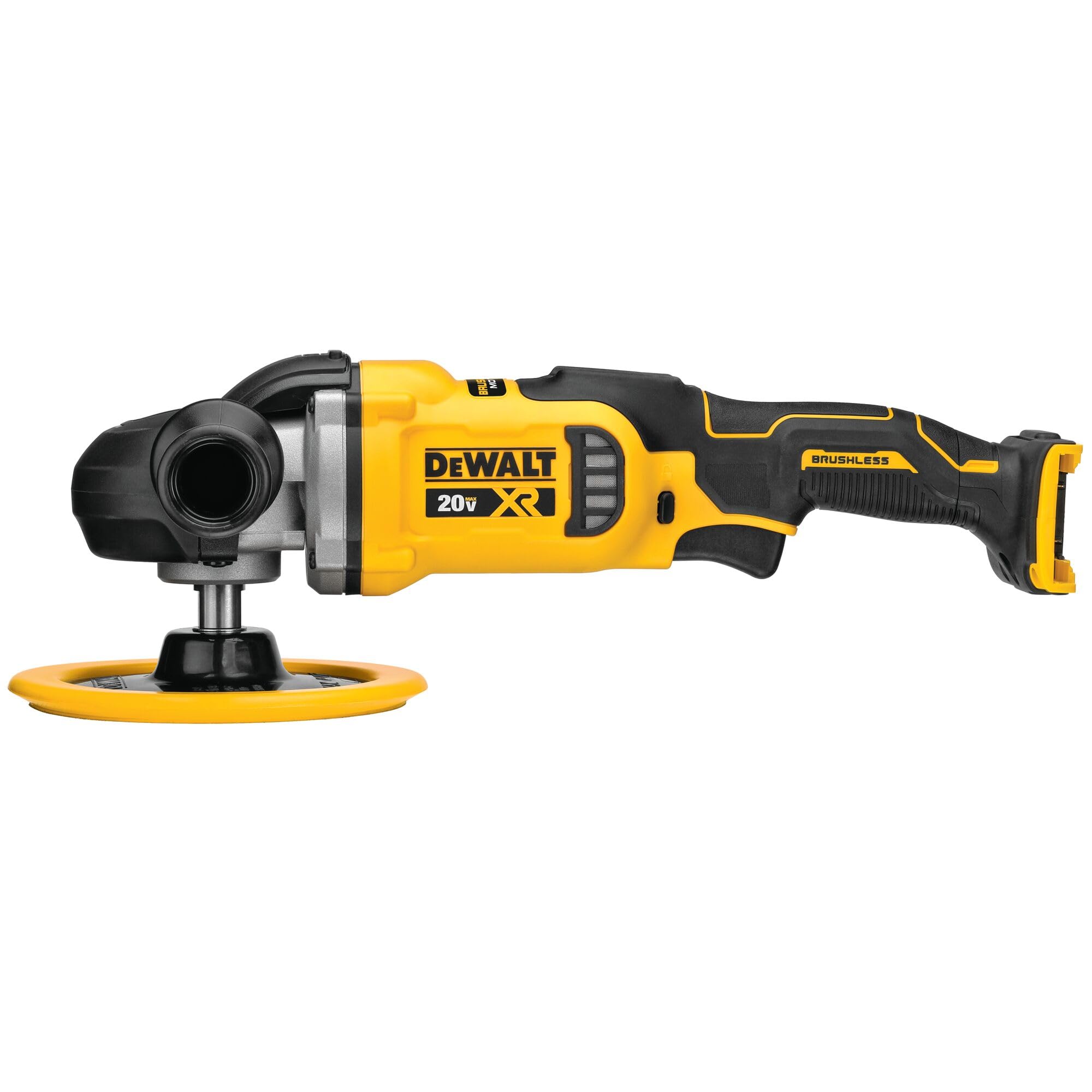 DEWALT 20V MAX* XR Cordless Polisher, Rotary, Variable Speed, 7-Inch, 180 mm, Tool Only (DCM849B) - Like New
