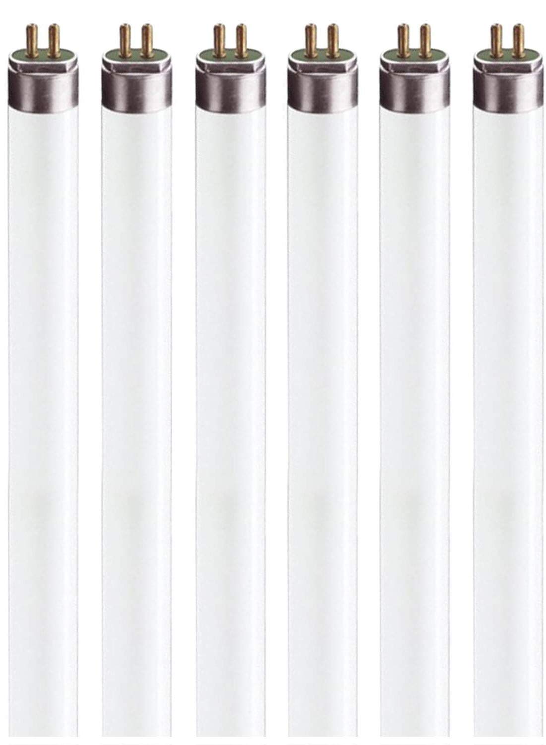 F8T5 Flourescent Light Bulbs - 12 inches Under Cabinet Bulb - Cool White 4100k 8 Watt Tube Bulb - Pack of 6 - Very Good
