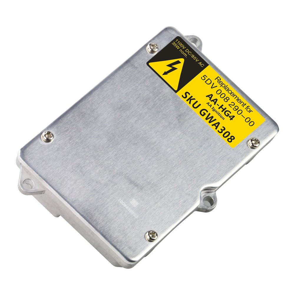 HID Xenon Headlight Ballast - Control Module - Replaces 63126907488, 63120150614, 05103356AA - Compatible with BMW, Audi, Mercedes-Benz Vehicles & More - X5, Z4, 545i, Pacifica, 9-3, A6, A8, S6, S8 - Very Good