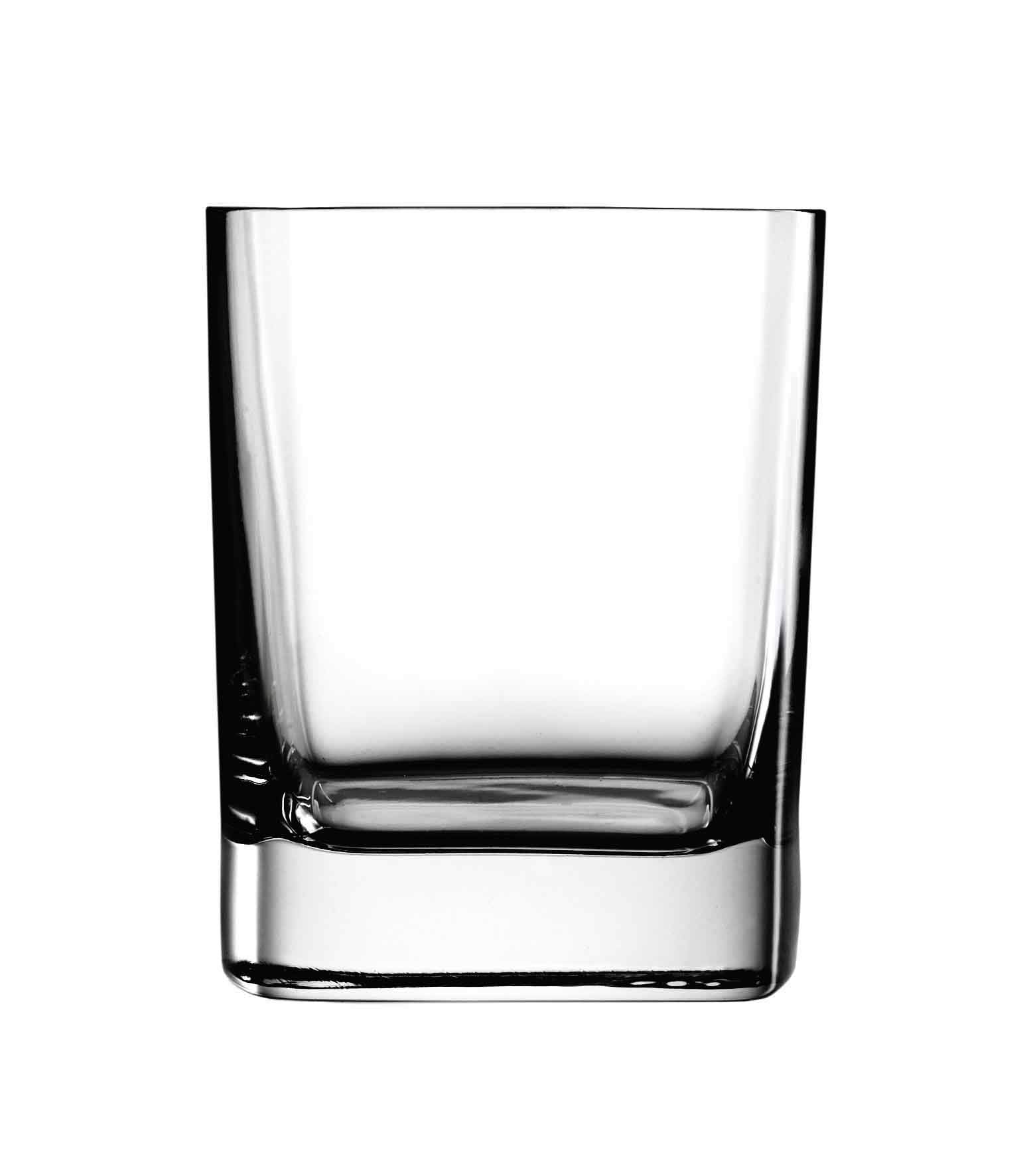 Luigi Bormioli Strauss 8 oz Juice Glasses Clear, Set of 6 - Very Good