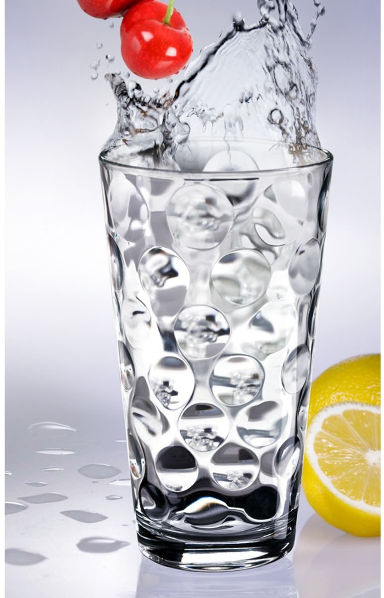 Home Essentials 333 Eclipse 17oz Hiball Set of 4 - Acceptable