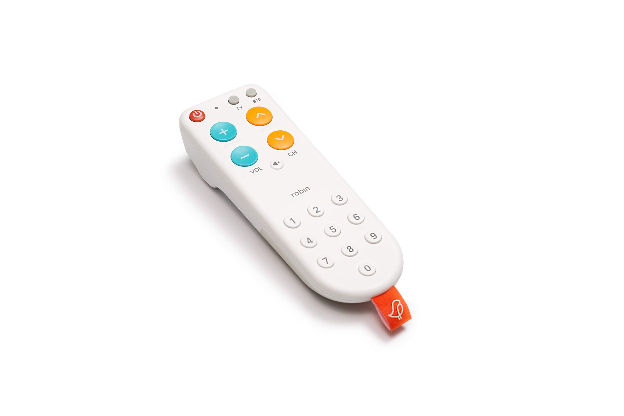 Robin Remote - Big Button Remote for Seniors - Universal, Automatic Set-Up, Easy Use, Ideal for Elder Care, Works with IR TVs, Cable & Satellite - Like New