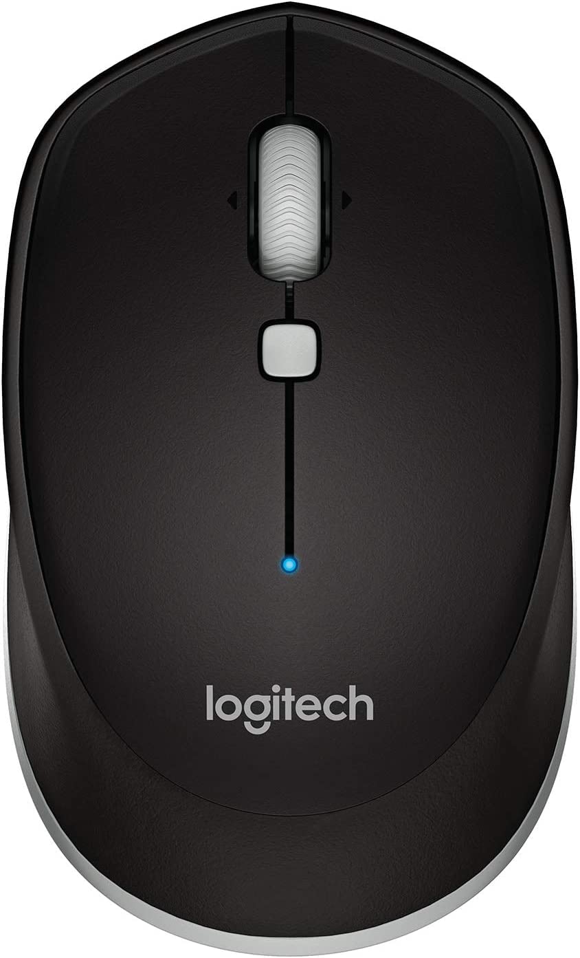 Logitech M535 Bluetooth Mouse - Optical - Wireless - Bluetooth - Black - 1000 dpi - Computer - Tilt - Like New