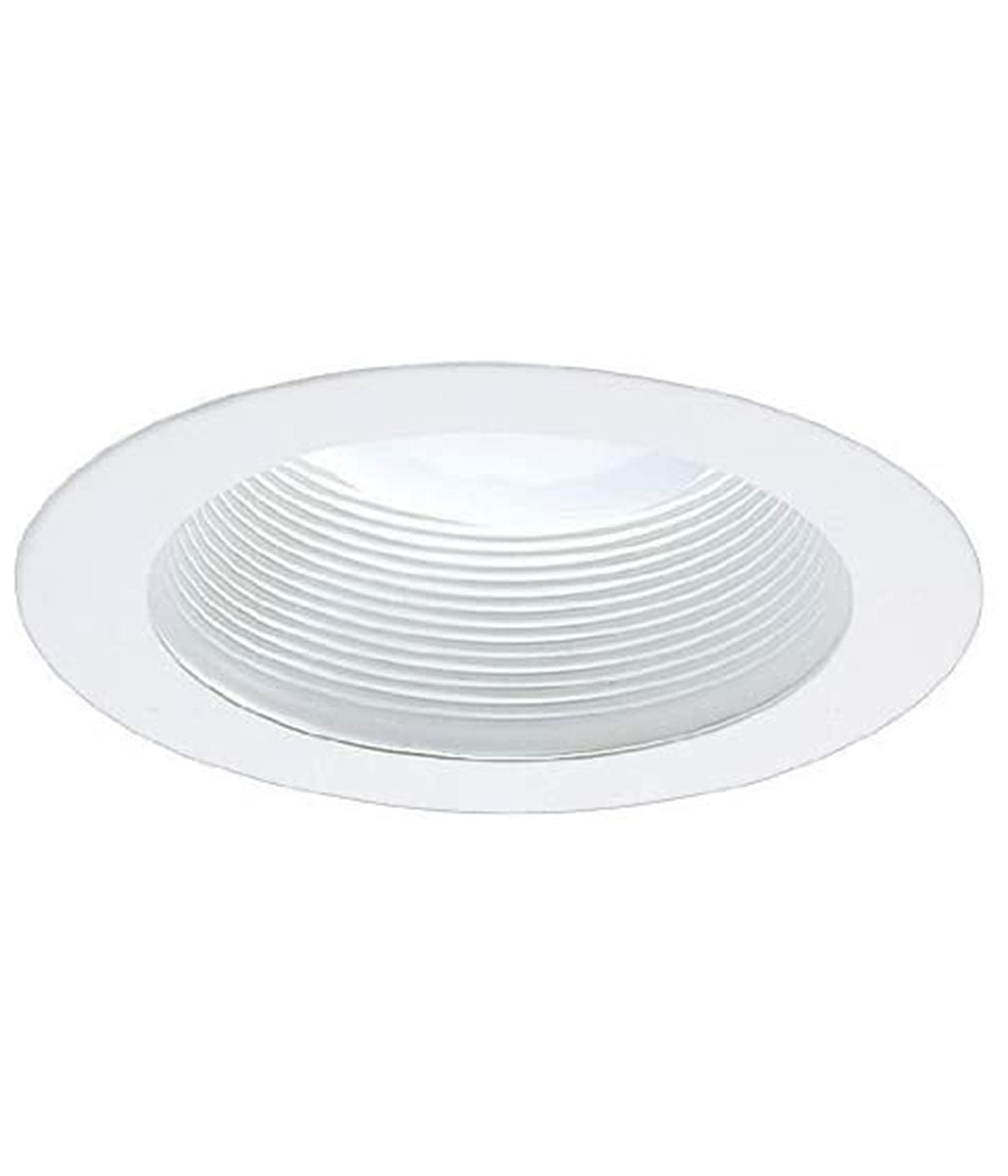 5 Inch White Baffle Trim  - Acceptable