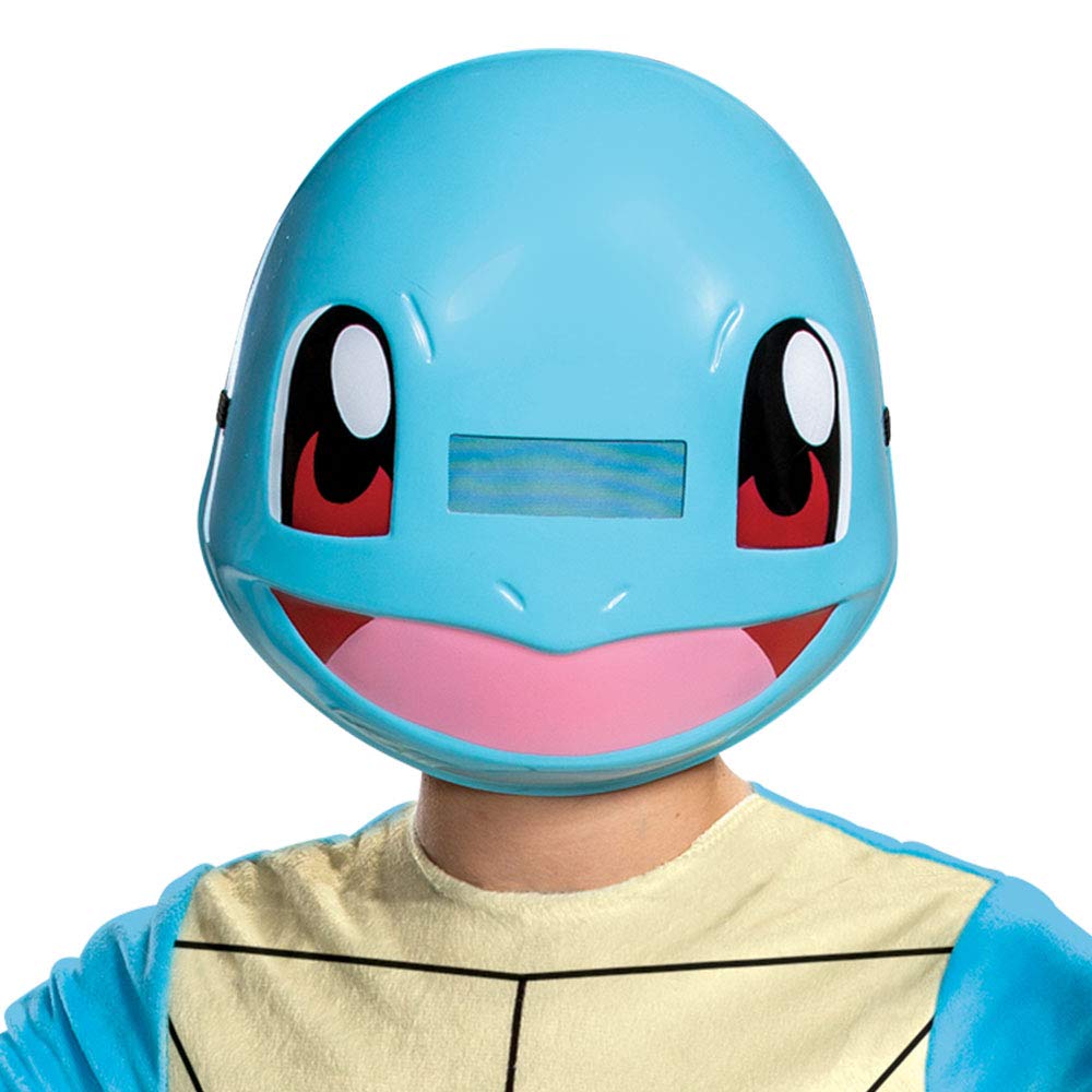 Pokemon Kids Squirtle Costume, Children's Classic Character Outfit